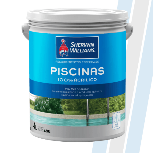 PINTURA PISCINA BASE AGUA, 100% ACRÍLICO 1 PINTURA PISCINA BASE AGUA, 100% ACRÍLICO