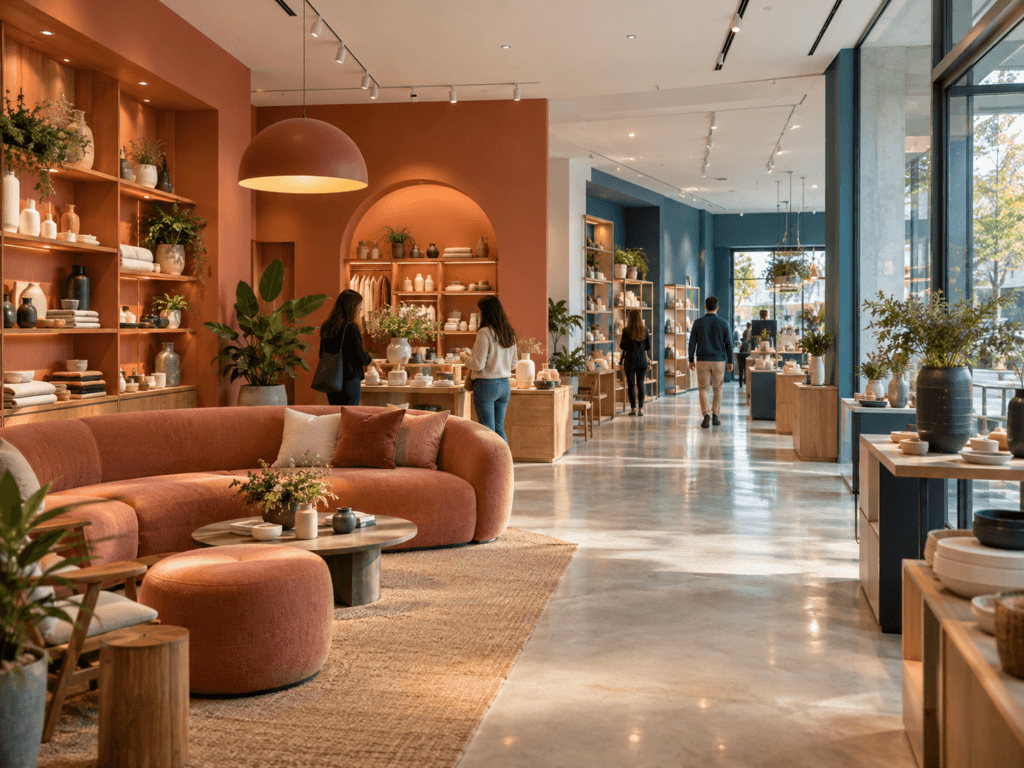 El rol del color en la arquitectura comercial: cómo influye en la percepción del espacio
