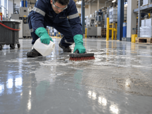 Errores de limpieza que acortan la vida útil de un piso epóxico