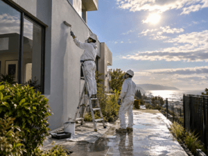 Pintura arquitectónica para exteriores: cómo resistir el clima chileno todo el año