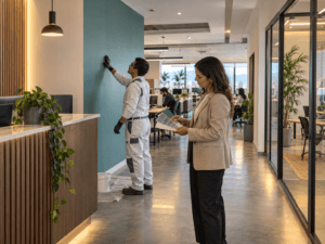 Pinturas arquitectónicas para oficinas y espacios comerciales: qué buscar