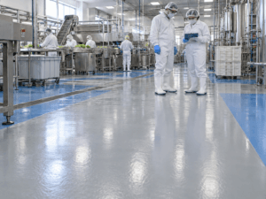 Piso epóxico en planta procesadora de alimentos: el caso de una empresa chilena