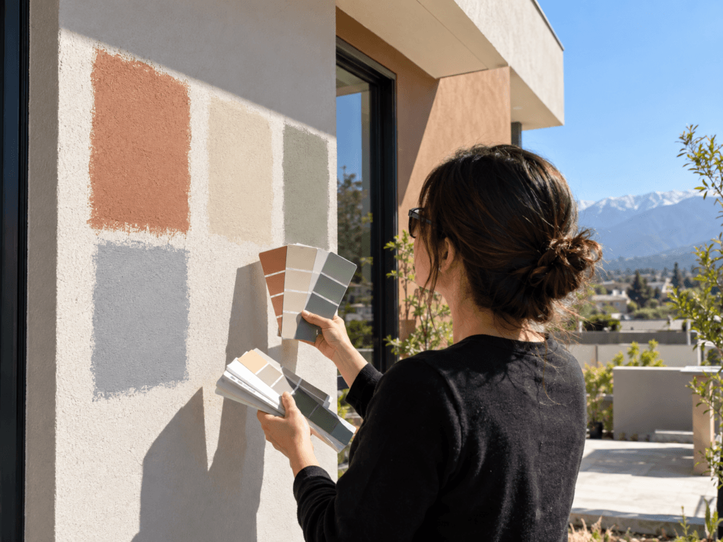 Cómo probar un color antes de pintar: muestras, luz natural y errores al elegir tono