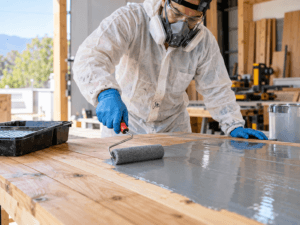 Pintura epóxica sobre madera: cuándo funciona y qué preparación necesita